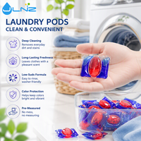 JL Laundry Pods Ekstrak Kesemek Semua dalam Satu Pod Cuci Pakaian dengan Butiran Pewangi Pod Deterjen Pakaian Khusus