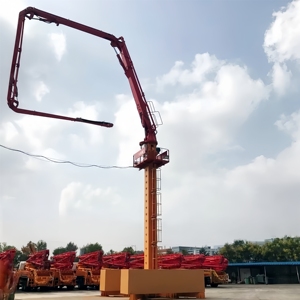 Bras de placement de béton hydraulique JIUHE à grande capacité pour applications de coulage volumineux, type escalade, HG28 32 33 - Product Image 1