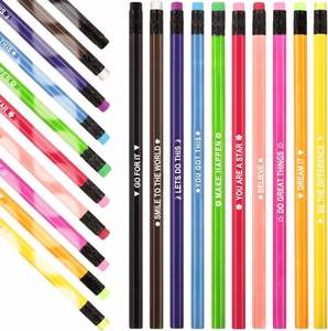 Crayons thermochromiques personnalisés avec logo, crayons en bois standard avec gomme, pour enfants Hb 2B 2H, changement de couleur - Product Image 3