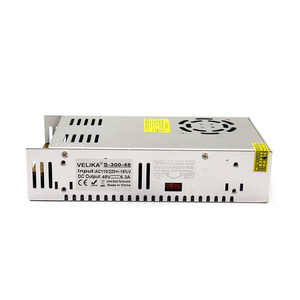 Fuente de Alimentación Conmutada de Salida Única Velika S-300-48 48V 6.3A para Uso Industrial - Product Image 1