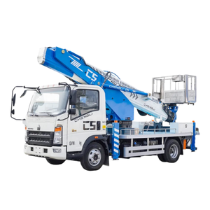 Factory Price HOWO 28-32m Mobile Skylift Aerial Bucket Truck High-Altitude Operation Truck for Sale - Product Image 1