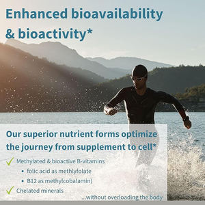 Natuurlijk Multivitamine Mineraal Complex voor Mannen, Langzaam Afgebouwd Formule, GMP Gecertificeerd - Product Image 5