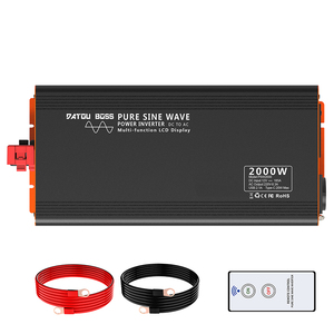 Gran oferta 1000W 1500W 2000W 3000W Rv Solar 24V inversor de onda sinusoidal pura 12V a 220V 230V 240V inversores de potencia convertidor - Product Image 3