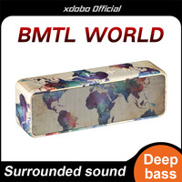 Haut-parleur XDOBO BMTL World, portable, extérieur, compatible avec les cartes, haute fidélité, petit haut-parleur pour ordinateur