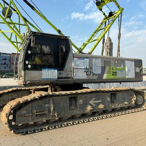 Grúa sobre orugas usada en buen estado, ZOOMLION ZCC750H, grúa sobre orugas hidráulica SANY de 75 toneladas de segunda mano - Product Image 1