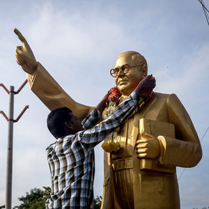 Vincentaa Outdoor Park statua Ambedkar <span class=keywords><strong>in</strong></span> <span class=keywords><strong>bronzo</strong></span> commemorativo a grandezza naturale di alta qualità - Product Image 3