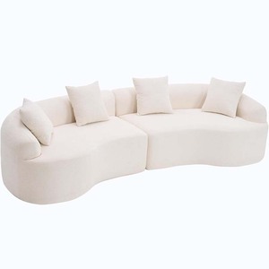 Sofá Seccional Modular Moderno al por Mayor de Fábrica, Sofá Comprimido para Dormitorio y Sala de Estar, Juego de Muebles para Apartamento - Product Image 3