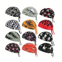 Gorra Doo Rag para Ciclismo, Gorro Interior para Casco, Gorra Refrescante, Gorro de Verano que Absorbe el Sudor, Gorro Beanie para Mujeres y Hombres