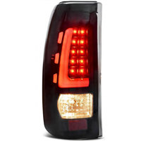 Nouveau boîtier de feu arrière fumé rouge JY pour Chevrolet Silverado 1999-2006 et GMC Sierra 99-02, amélioration de la lampe de frein arrière pour pick-up, Plug & Play