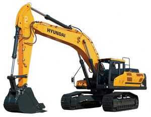 Excavatrice sur chenilles Hyundai 380 d'occasion de 40 tonnes en excellent état, avec tous les accessoires inclus, garantie de 1 an sur les engrenages - Product Image 1
