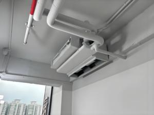 Système de climatisation HVAC avec unité de traitement d'air (UTA) horizontale dissimulée pour le chauffage et le refroidissement résidentiel - Product Image 4