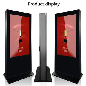 2024 đầy đủ sexy video kỹ thuật số biển hiển thị hai mặt ngoài trời ánh sáng mặt trời-có thể đọc được màn hình <span class=keywords><strong>LCD</strong></span> màn hình tầng cài đặt - Product Image 4