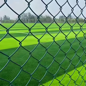 Clôture en treillis métallique <span class=keywords><strong>pour</strong></span> <span class=keywords><strong>cage</strong></span> <span class=keywords><strong>de</strong></span> frappe <span class=keywords><strong>pour</strong></span> stade <span class=keywords><strong>de</strong></span> football, hauteur <span class=keywords><strong>de</strong></span> 7 pieds, matériau en fer, revêtement en PVC, respectueux <span class=keywords><strong>de</strong></span> l'environnement, service <span class=keywords><strong>de</strong></span> modélisation 3D - Product Image 1