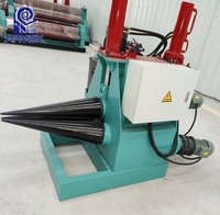 Machine de cintrage et de formage de tôles semi-automatique à cône hydraulique pour tôles d'acier inoxydable, d'acier au carbone et d'aluminium APMT