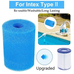 Mousse filtrante réutilisable pour <span class=keywords><strong>piscine</strong></span>, pour type II, pour <span class=keywords><strong>cartouche</strong></span> filtrante 530-800 GPH, BW58094, filtres à mousse pour <span class=keywords><strong>piscine</strong></span> - Product Image 1