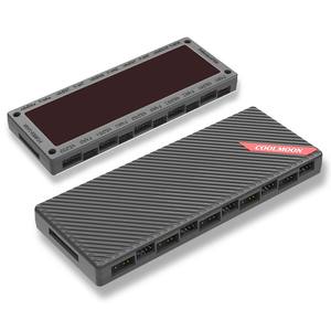 Support OEM COOLMOON Ordinateur de jeu <span class=keywords><strong>Argb</strong></span> <span class=keywords><strong>pwm</strong></span> pc case Fan <span class=keywords><strong>Hub</strong></span> <span class=keywords><strong>PWM</strong></span> 4Pin * 10 5V 3Pin * 10 port avec magnétique Pc <span class=keywords><strong>Argb</strong></span> <span class=keywords><strong>Pwm</strong></span> <span class=keywords><strong>Hub</strong></span> Splitter - Product Image 1