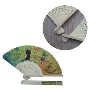 Abanico de Mano LGBT de Alta Calidad QM, Abanico de Mano Personalizado con Arcoíris, Abanico Plegable Promocional del Orgullo Gay - Product Image 5