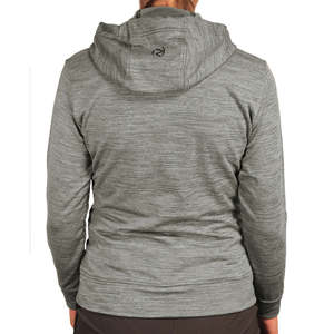 PULLOVER donna DKB/2 felpa con cappuccio di alta qualità Streetwear con cerniera Logo personalizzabile lunga lunghezza per la stagione invernale taglia XS - Product Image 2