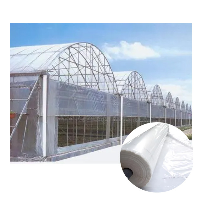 High Technology 200 Micron UV Resistant Plastic LDPE Commercial Greenhouse Cover for Agriculture Film