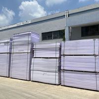 Prix d'usine PVC co-extrudé panneau de mousse 14 15 16mm blanc 4x8 PVC feuille de mousse Forex