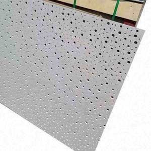 Panel acústico <span class=keywords><strong>de</strong></span> yeso con orificio redondo al mejor <span class=keywords><strong>precio</strong></span>, suministro <span class=keywords><strong>de</strong></span> China, placas <span class=keywords><strong>de</strong></span> yeso perforadas, techos falsos suspendidos - Product Image 1