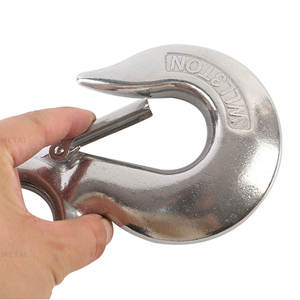 1,5 тонн нержавеющей стали сверхмощный крюк крана с предохранительной защелкой - Product Image 4