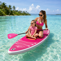 Planche à pagaie gonflable extra large de 11 pieds pour usage familial, SUP polyvalent, capacité de charge de 300 kg, kit complet, logo personnalisé, vente en gros, usine