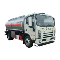 Camion-citerne à huile JAC 8T, 8 mètres cubes, livraison de carburant, directement de l'usine