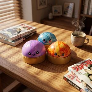 2026 Nuevo Juguete Antiestrés de Peluche con Forma de Dumpling Tie Dye, Caja Sorpresa Misteriosa con Vaporizador, Unisex para Todas las Edades - Product Image 1