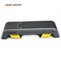 Plateforme de Step Multifonctionnelle Ajustable pour Fitness à Domicile avec Rangement – Entraînement Cardio et Musculation