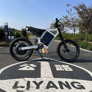 CS20 15000W alta velocidad Enduro bicicleta eléctrica bombardero montaña EBike 72v neumático grueso 19 pulgadas Pedal Stealth - Product Image 3