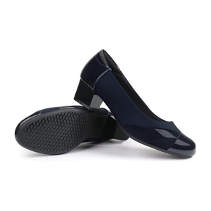 High Quality Women's Coarse Single <strong>Shoe</strong> Splicing Design Summer Breathable Platform Spike Heels Professional <strong>Shoes</strong> - Product Image 3