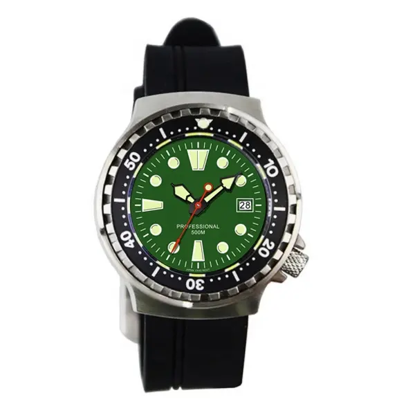 Men Brand Top Wrist Watch Dive Watches Automatic Mechanical Luxury Dial Man Blue SEIKO Custom OEM Fashion Bracelet Leather Round