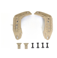 AIRSOFT CP AIRFRAMES CASQUE Rail latéral Accessoires de casque tactique de haute qualité Rails latéraux durables Accessoires de casque