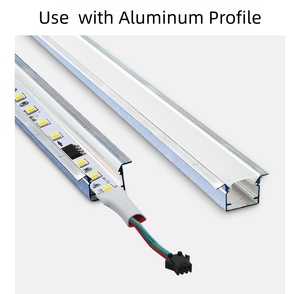 <span class=keywords><strong>LED</strong></span> SMD2835 Dual 1903IC Tricolor Smart IC Magic 8mm Strip 3PIN Flex Soft Light String Linear DC24V Flow Running Chasing Water - Product Image 4