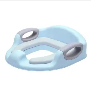 Plastique Formateur Tout-petits Toilette Portative De Chaise de Pot de Bébé Doux Cousion