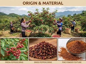 Pimienta de Sichuan en Polvo de Marca Privada OEM, Botella con Dosificador, Condimento Premium, Especias y Hierbas Auténticas - Product Image 4