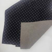 Rouleau de cuir synthétique PU en microfibre floquée de 0,6 mm - pour sièges de voiture, chaussures, sacs, revêtements de canapé, cuir PU