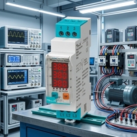 Relais de protection contre les pannes de phase, la mauvaise séquence de phases et les surtensions SAMWHA-DSP FKV-03HF