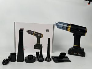 Aspiradora de Mano para Auto de Alta Potencia con Fuerte Succión, Batería de Litio Desmontable y <span class=keywords><strong>Motor</strong></span> sin Escobillas para Uso Doméstico - Product Image 2