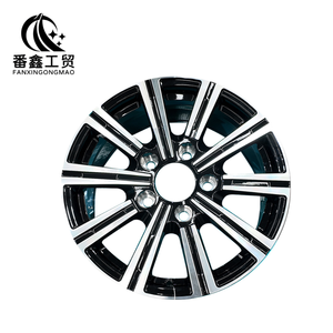 Rodas de Liga Leve Pretas Multirraios FX 17/18/19/20 Polegadas 5x114.3 5x112 5x108 Adequadas para Carros de Passageiros Japoneses, Coreanos e Alemães - Product Image 2