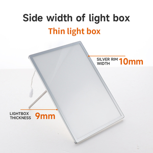 Caja de Luz LED para Menú de <span class=keywords><strong>Restaurante</strong></span> A1 A2 <span class=keywords><strong>A3</strong></span> A4 A5, Caja de Publicidad Extraíble con Panel de Vidrio Templado para <span class=keywords><strong>Restaurante</strong></span> - Product Image 5