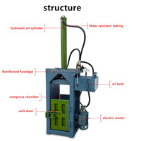 Compacteur de barils d'huile usagée en Chine pour le recyclage des métaux Presse hydraulique pour barils métalliques pour les fûts d'huile