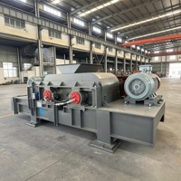 Trituradora de Rodillos Doble Serie DRC, Máquina Trituradora de Rodillos para Trituración Fina, Fabricación de Arena, Minería y Canteras