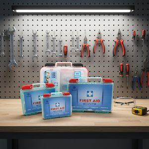 Botiquín de Primeros Auxilios Industrial Personalizado para 10 Personas, para Campamento, Suministros Médicos de Emergencia para Exteriores, ANSI Clase I - Product Image 1