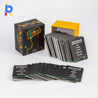 Cartes en papier de questions personnalisées 150 Jeux de cartes à boire de table amusants pour les couples d'adultes