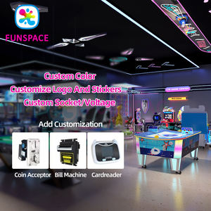 Machine de jeu de distribution de mini-clés Funspace à 9 trous, machine à griffes à clés avec accepteur de billets pour l'amusement des enfants - Product Image 4