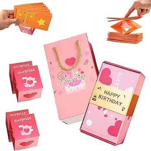 กล่องระเบิดป๊อปอัพของเล่นการ์ตูนของเล่นสีสันสดใสบรรจุภัณฑ์เซอร์ไพรส์ทรงสี่เหลี่ยมออกแบบได้ตามต้องการ - Product Image 2