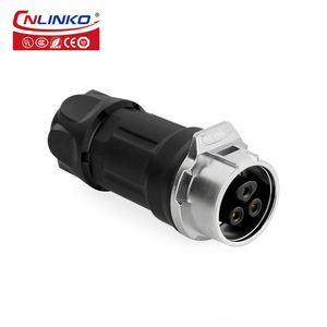 Cnlinko 10a クイックコネクタ 3ピン M16 メタルタイプ オス・メス 防水コネクタ - Product Image 4