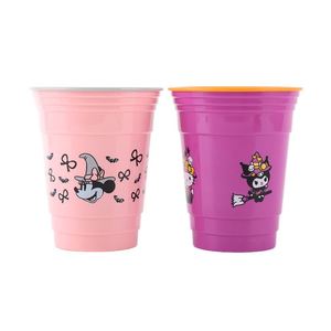 Customized 18oz Postscript Modern Minimalism Design Sturdy <b>Drop</b>-Resistant Large Capacity Direct Drinking Cup for Wedding Parties - Product Image 1